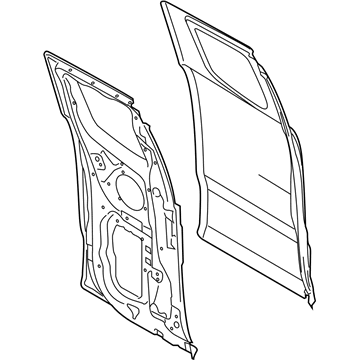 Ford KB3Z-2124630-A Door Shell