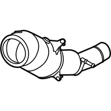 BMW 18-32-2-368-643 Exch Catalytic Converter Clo
