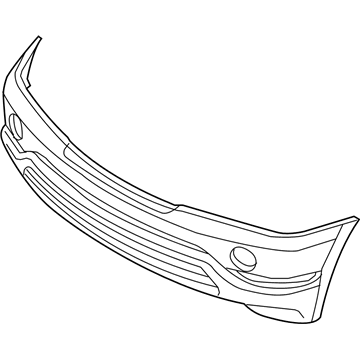 BMW 51-11-7-062-602 Panel, Bumper, Primed, Front