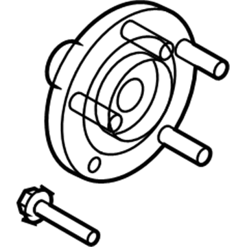 Ford 7T4Z-1104-A Front Hub