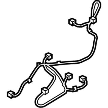 Nissan 87069-4BV5A Harness-Front Seat, LH