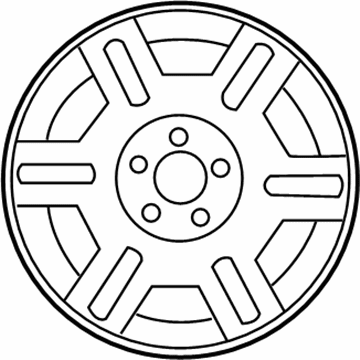 Ford 6C3Z-1007-D Wheel, Alloy