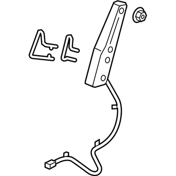 Acura 78050-TX4-A91 Module Assembly, Passenger Side Side