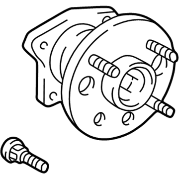 Toyota 42450-02010 Hub & Bearing