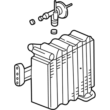 Acura 80210-SR1-A12 Evaporator Sub-Assembly