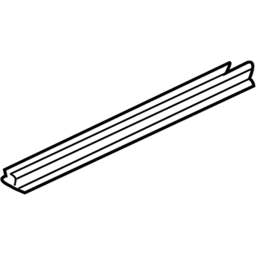 GM 15248227 Sealing Strip Asm-Rear Side Door Window Inner