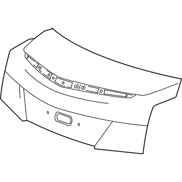 GM 22806598 Trunk Lid