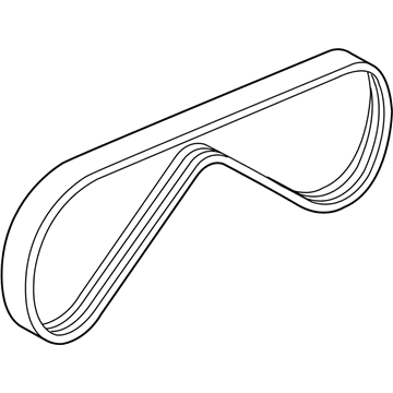 GM 12585310 Power Steering Belt