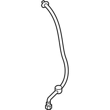 BMW 11-66-7-603-945 Vacuum Pipe