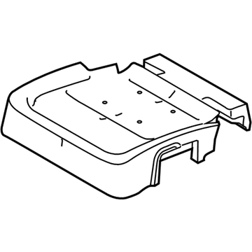 Ford BA8Z-7463841-A Seat Cushion Pad