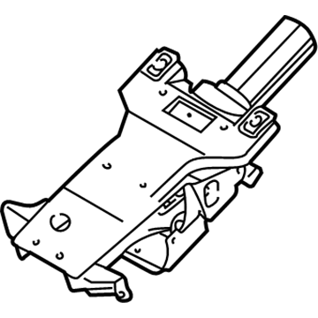 BMW 32-31-1-094-266 Support.Bracket W/Steering Column Tube