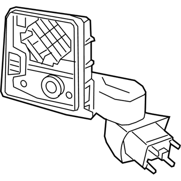 GM 84879432 Mirror Assembly