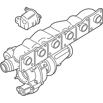 BMW 11-65-7-648-913 Exchange-Turbo Charger