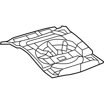 Mopar 4560191AA Pan-Rear Floor