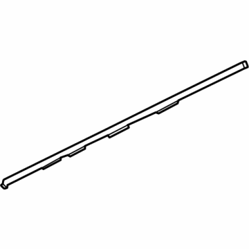 Nissan 80838-6LE0A SEAL-FRONT DOOR PARTING,RH