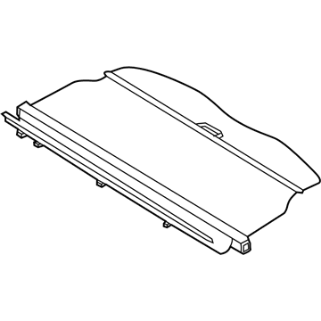 Ford FA1Z-5845440-AF Luggage Cover
