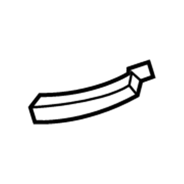 Acura 71193-SJA-003 Spacer, Right Front Bumper Side