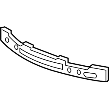 Acura 71170-SJA-A00 Absorber, Front Bumper