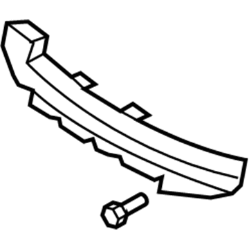 Acura 71105-SJA-000 Grille, Front Bumper (Lower)