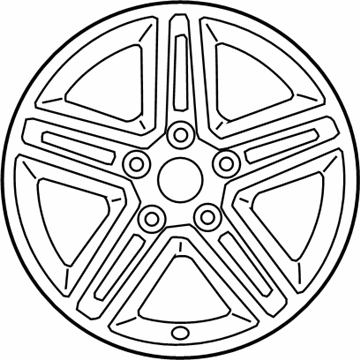 Hyundai 52910-J9100 Aluminium Wheel Assembly