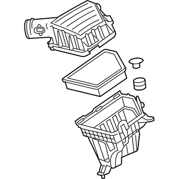 GM 92240654 Air Cleaner Assembly