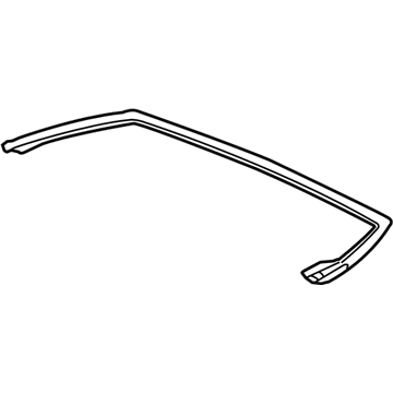 GM 88956610 Weatherstrip Asm, Folding Top Rear Panel Lower