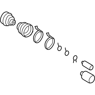 Hyundai 49593-4D000 Boot Set