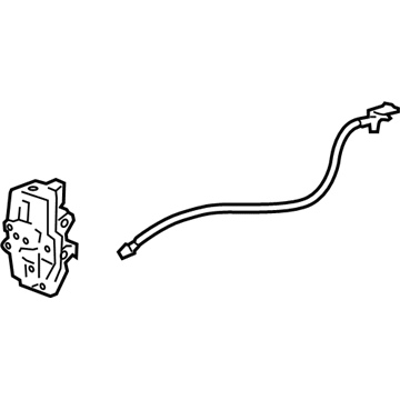 GM 22862252 Lock Assembly