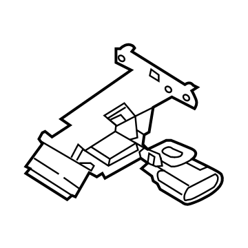 Nissan 284F1-3ZD0A Camera Assy-Front View