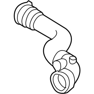BMW 17-12-7-545-263 Radiator Coolant Hose