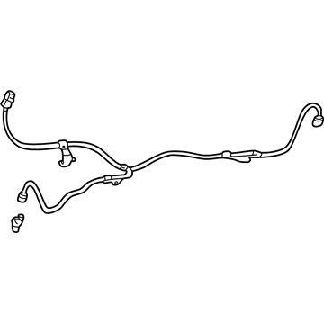 Toyota 89516-35040 Wire, Skid Control Sensor