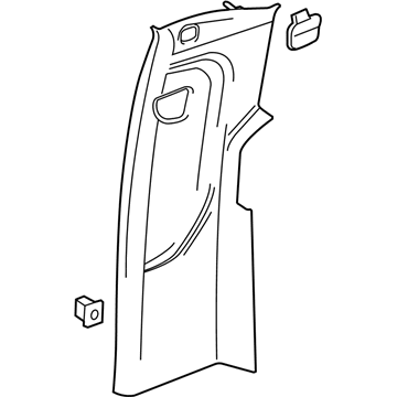 GM 84449389 Lock Pillar Trim