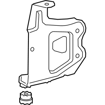 BMW 64-50-6-806-375 BRACKET CONDENSER