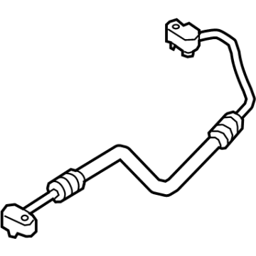 BMW 64-50-8-088-924 PRESSURE HOSE ASSY COMPRESSO