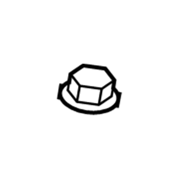 Mopar 6512023AA Nut-Hexagon