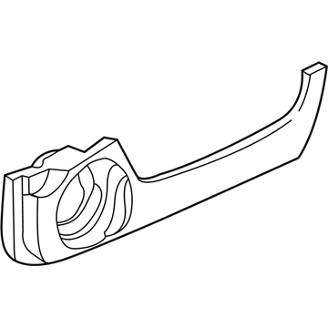 Honda 83504-S04-010ZB Pocket, R. FR. Door *NH178L* (EXCEL CHARCOAL)
