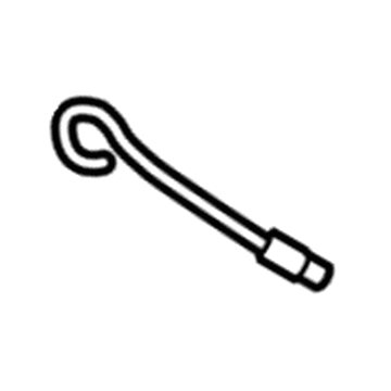 Hyundai 81384-25000 Front Door Lock Rod, Right