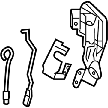Hyundai 81310-25000 Latch Assembly-Front Door, LH