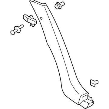 GM 22911858 Lock Pillar Trim