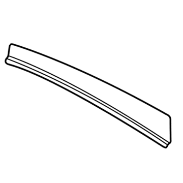 BMW 51-32-8-125-379 Moulding Window Frame Left