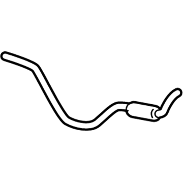 Honda 19104-RNA-A00 Hose B, Reserve Tank