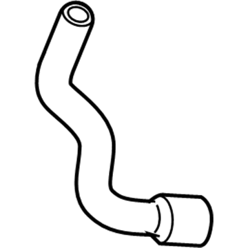 Honda 19504-RMX-000 Hose B, Water (Lower)