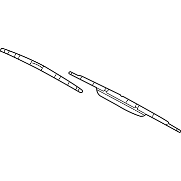 Hyundai 98360-4D000 Blade Assembly-Wiper, Passeger