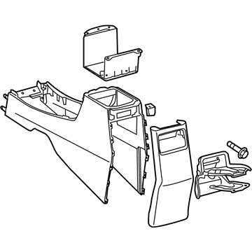 Toyota 58910-02110-B0 Console Base