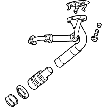 GM 12671332 Oil Tube