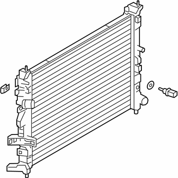 Infiniti 21460-5NA0A Radiator Assembly