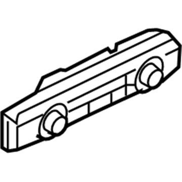 BMW 64-11-9-310-445 Control Unit, Automatic Air Conditioner., Basis