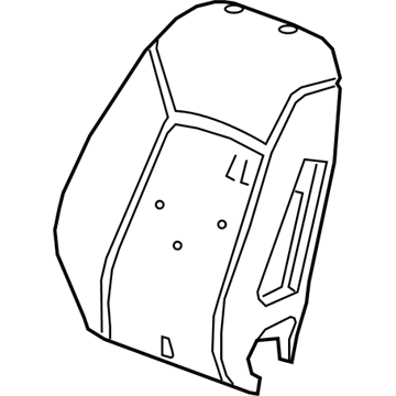 GM 39021502 Seat Back Pad