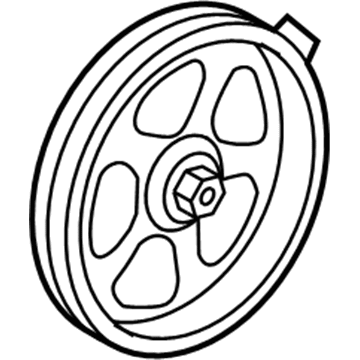 Honda 56483-RV0-A01 Pulley, Power Steering Pump