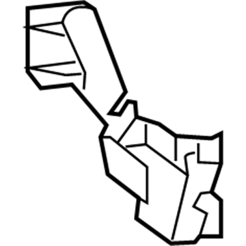 Mopar 68164969AA Cover-Heater Tubes